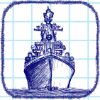 Sea Battleship on Paper